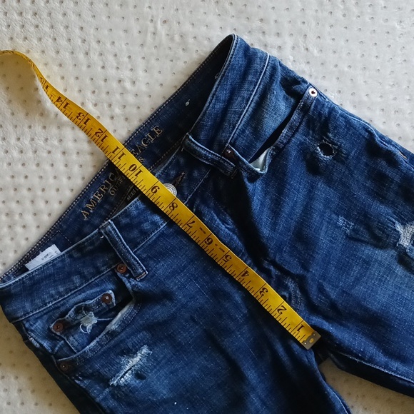 American Eagle distressed next level Stretch Jeans size 30 - Picture 13 of 16